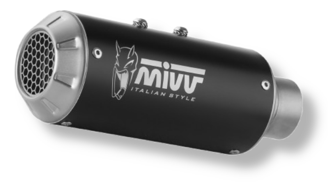 MIVV MK3 in schwarzem Edelstahl