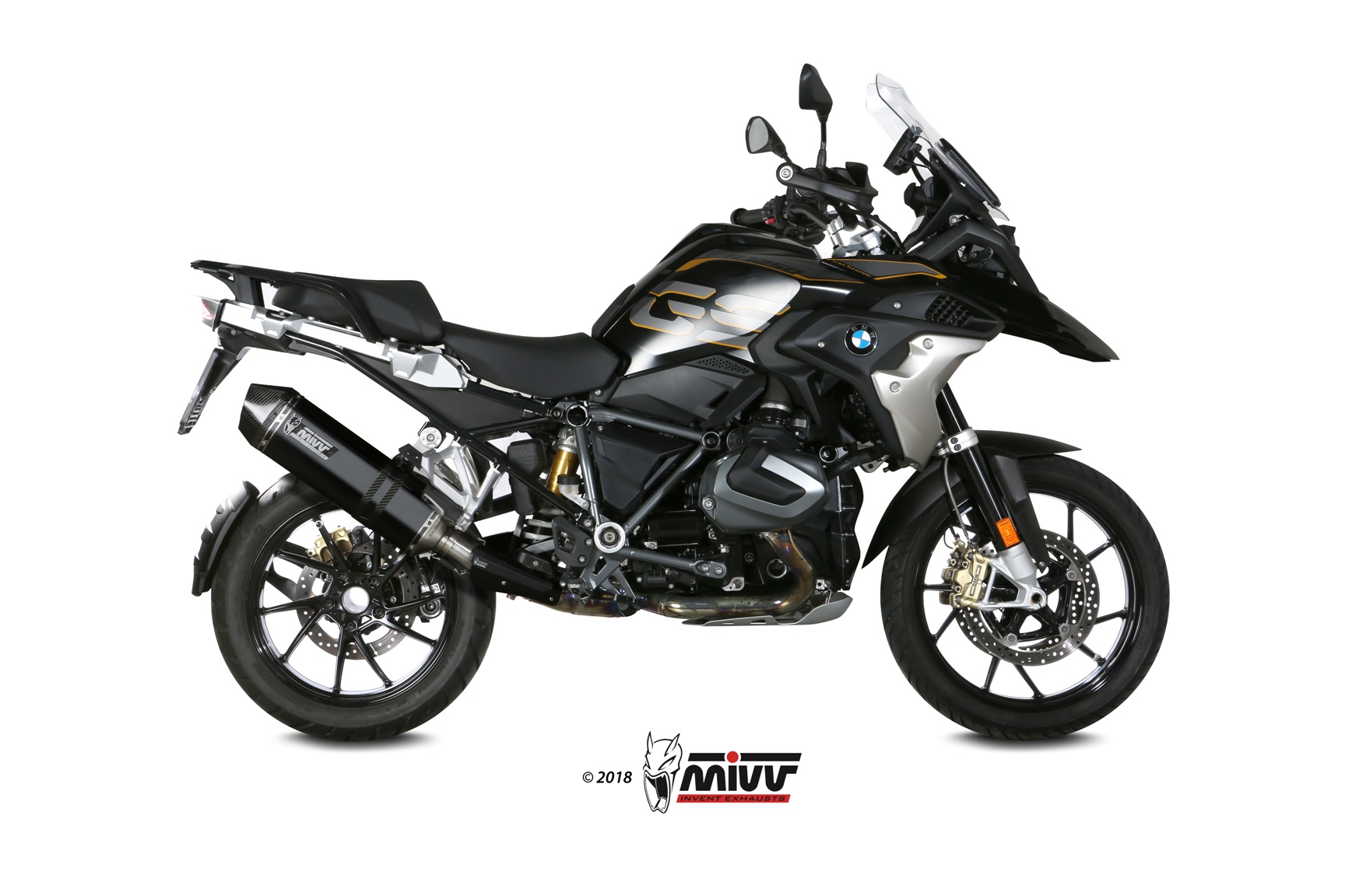 MIVV Speed Edge Black Steel BMW R 1250 GS 19-23