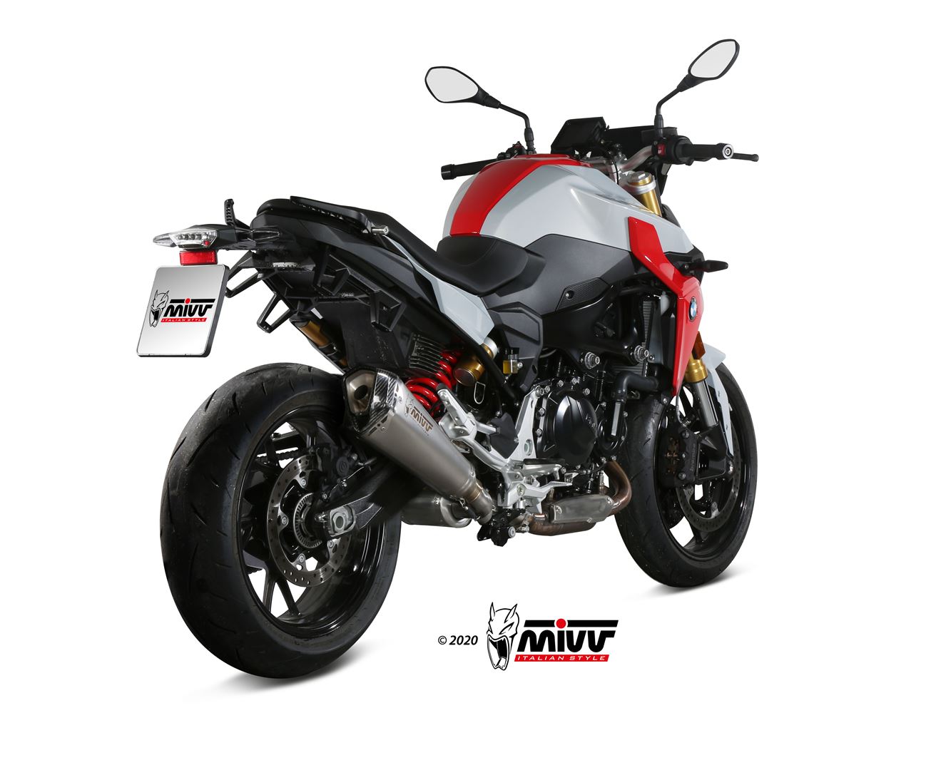 MIVV Delta Race Edelstahl BMW F 900 R 20-26
