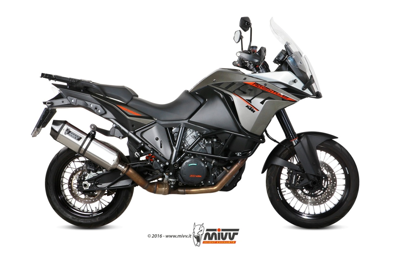 MIVV Speed Edge Edelstahl KTM 1050 Adventure 15-20 - 1190 Adventure 13-20 - 12