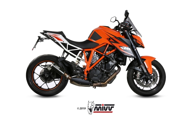MIVV MK3 black stainless steel KTM 1290 SUPERDUKE 2014 > 2019