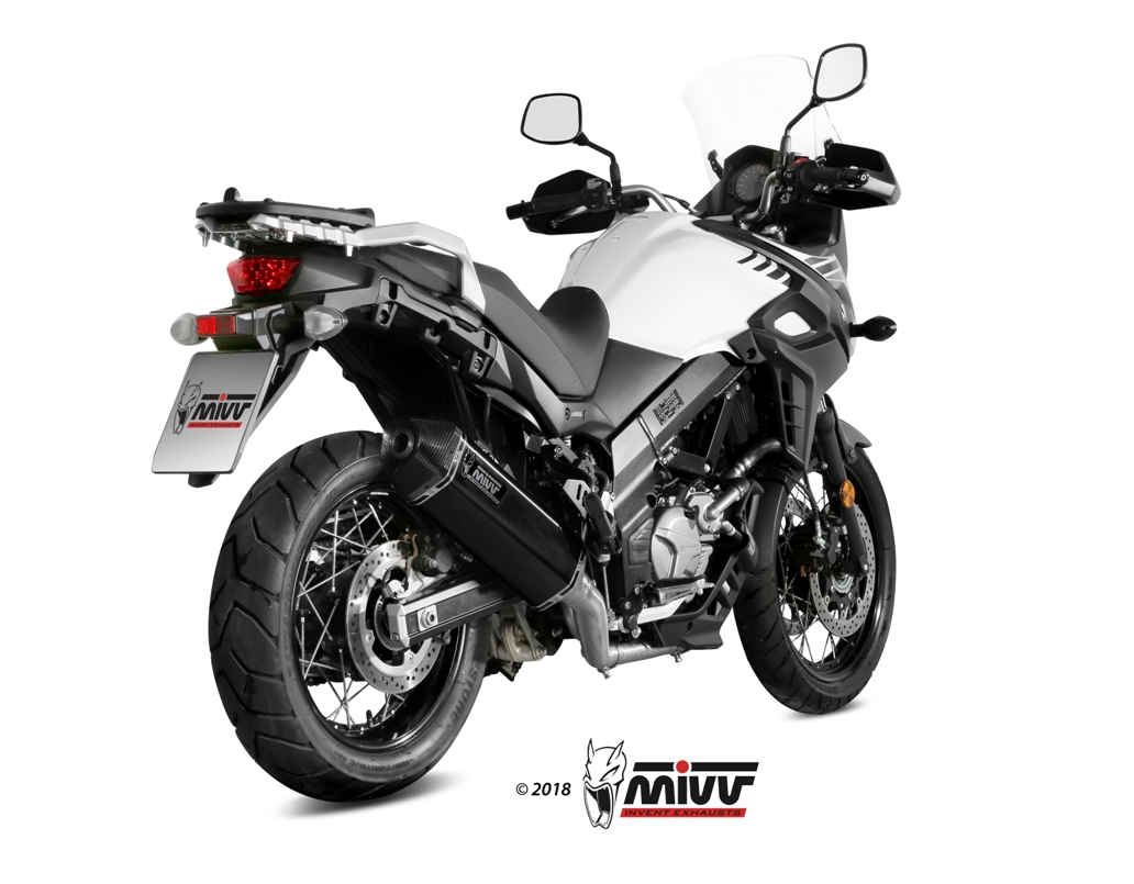 MIVV Speed Edge Black Steel SUZUKI DL V-STROM 650 2017 > 2024