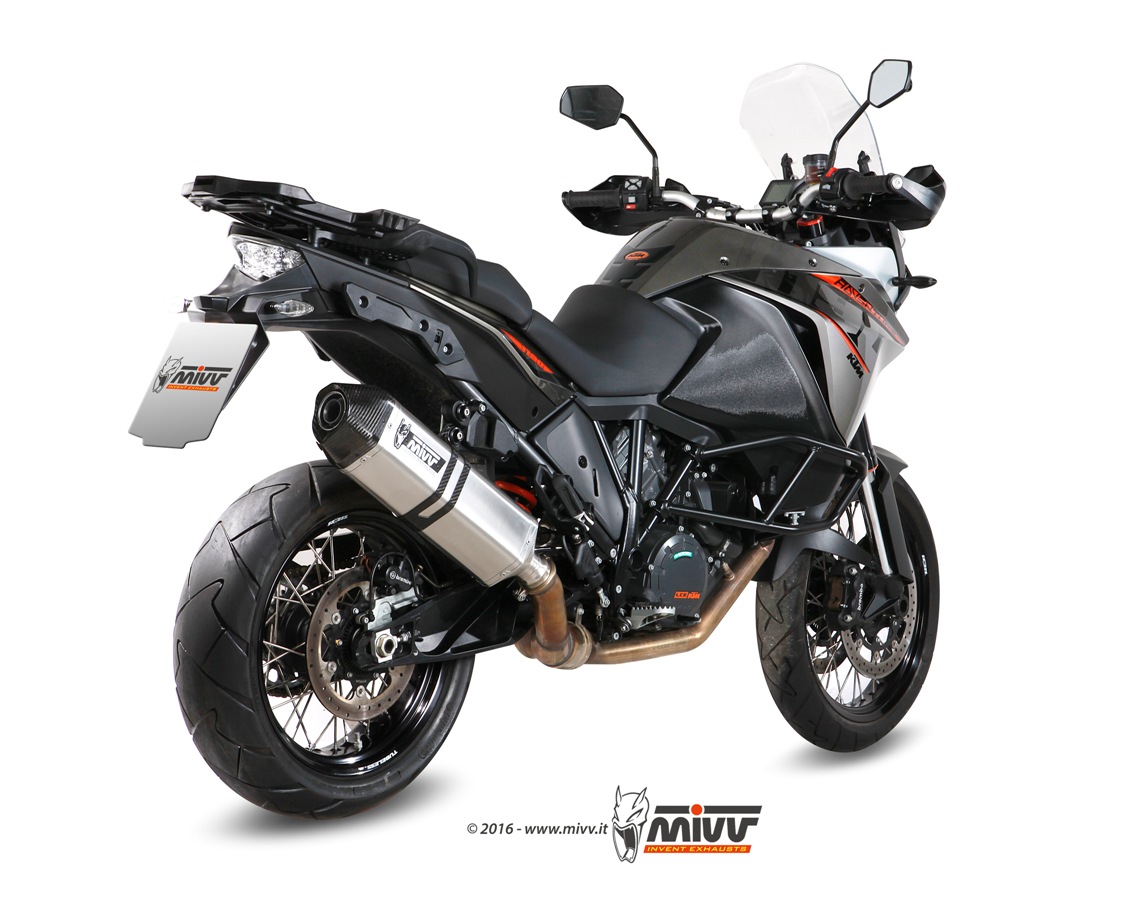MIVV Speed Edge Edelstahl KTM 1050 Adventure 15-20 - 1190 Adventure 13-20 - 12