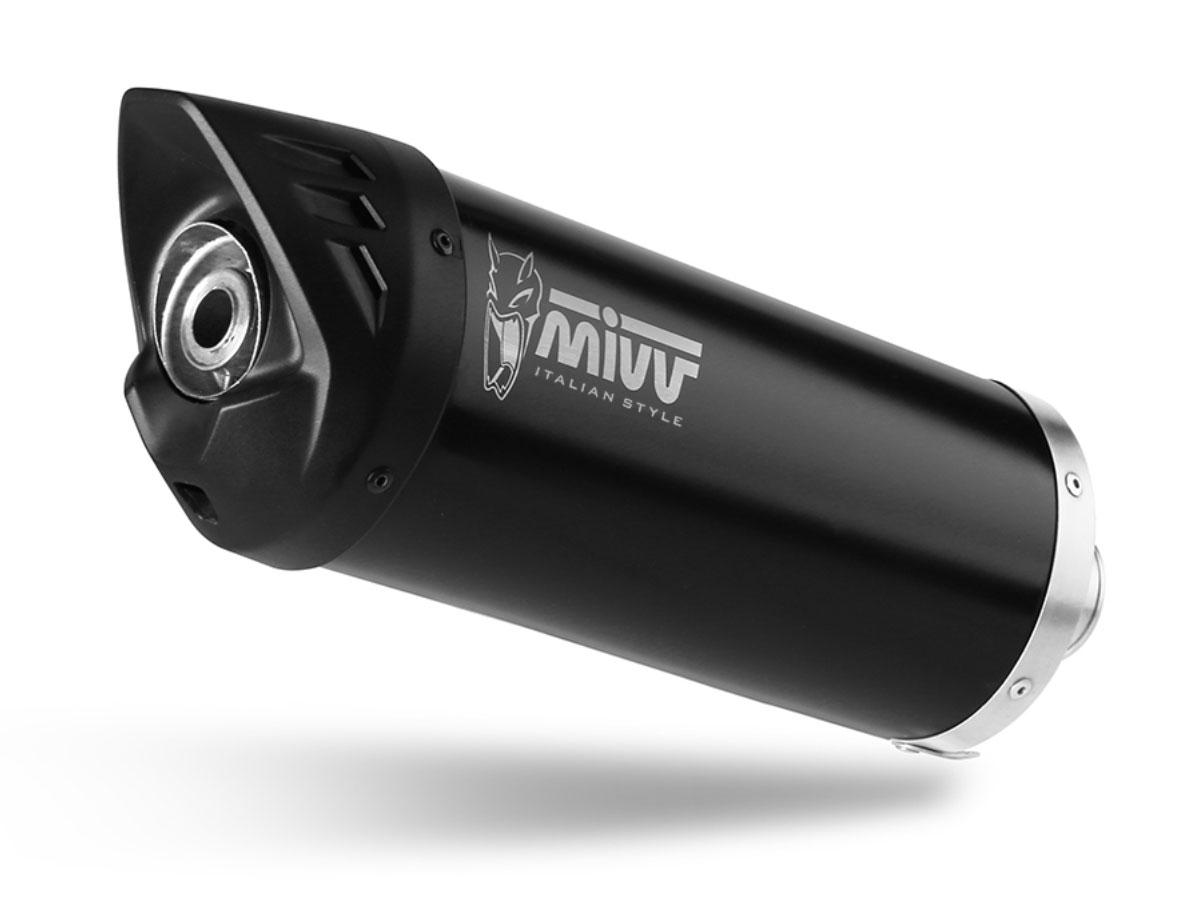 MIVV MOVER Edelstahl schwarz SUZUKI BURGMAN 400 2017 > 2020