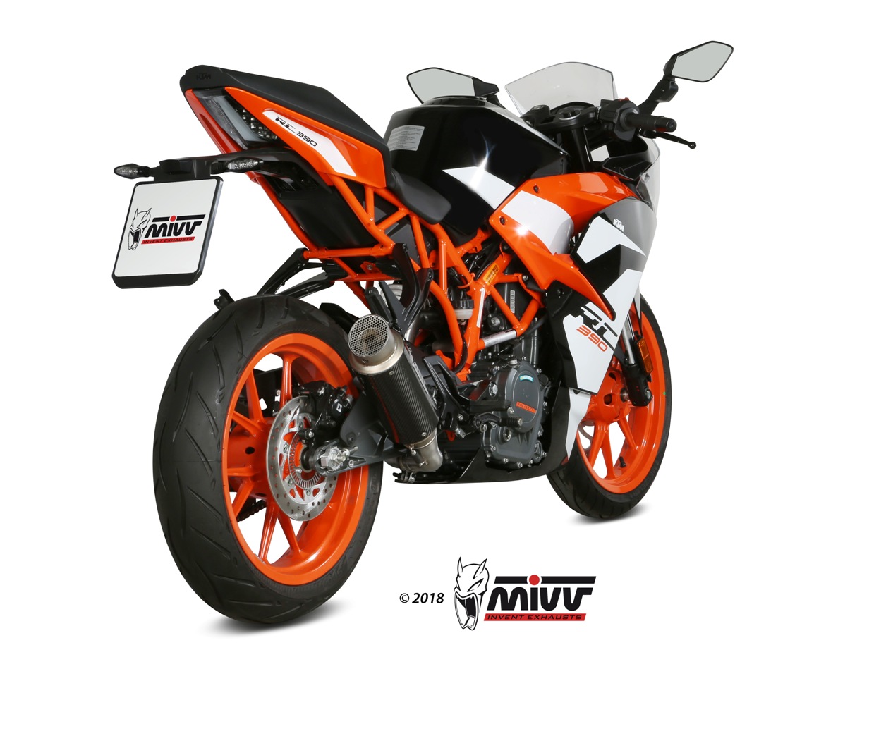 KT.019.C2-MIVV Katersatzrohr KTM 125 Duke/RC - 390 Duke/RC 17-