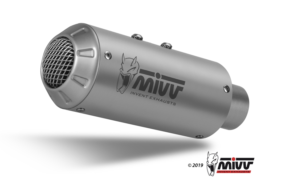 MIVV MK3 Edelstahl SUZUKI GSX-R 125 2017 > 2020