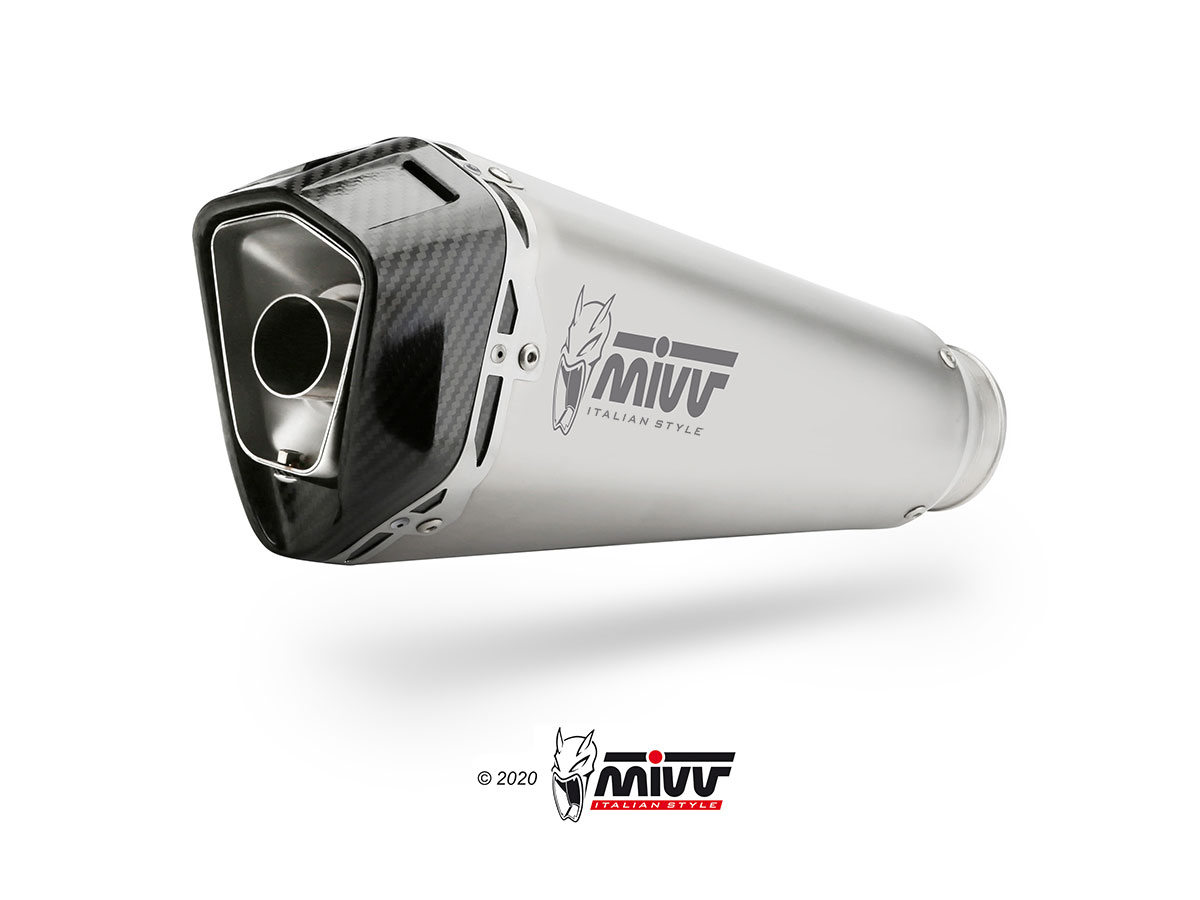 Mivv Endschalldämpfer Edelstahl Delta-Race BMW F 900 XR 2020