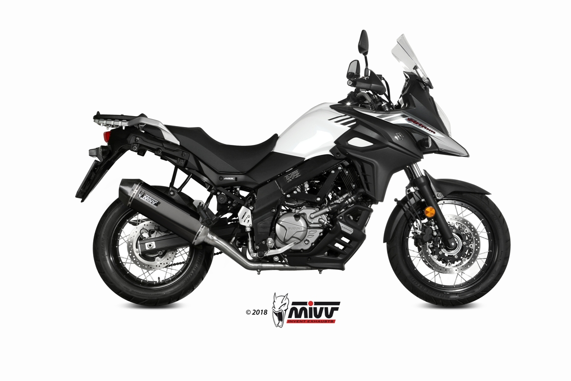 MIVV Speed Edge Black Steel SUZUKI DL V-STROM 650 2017 > 2024