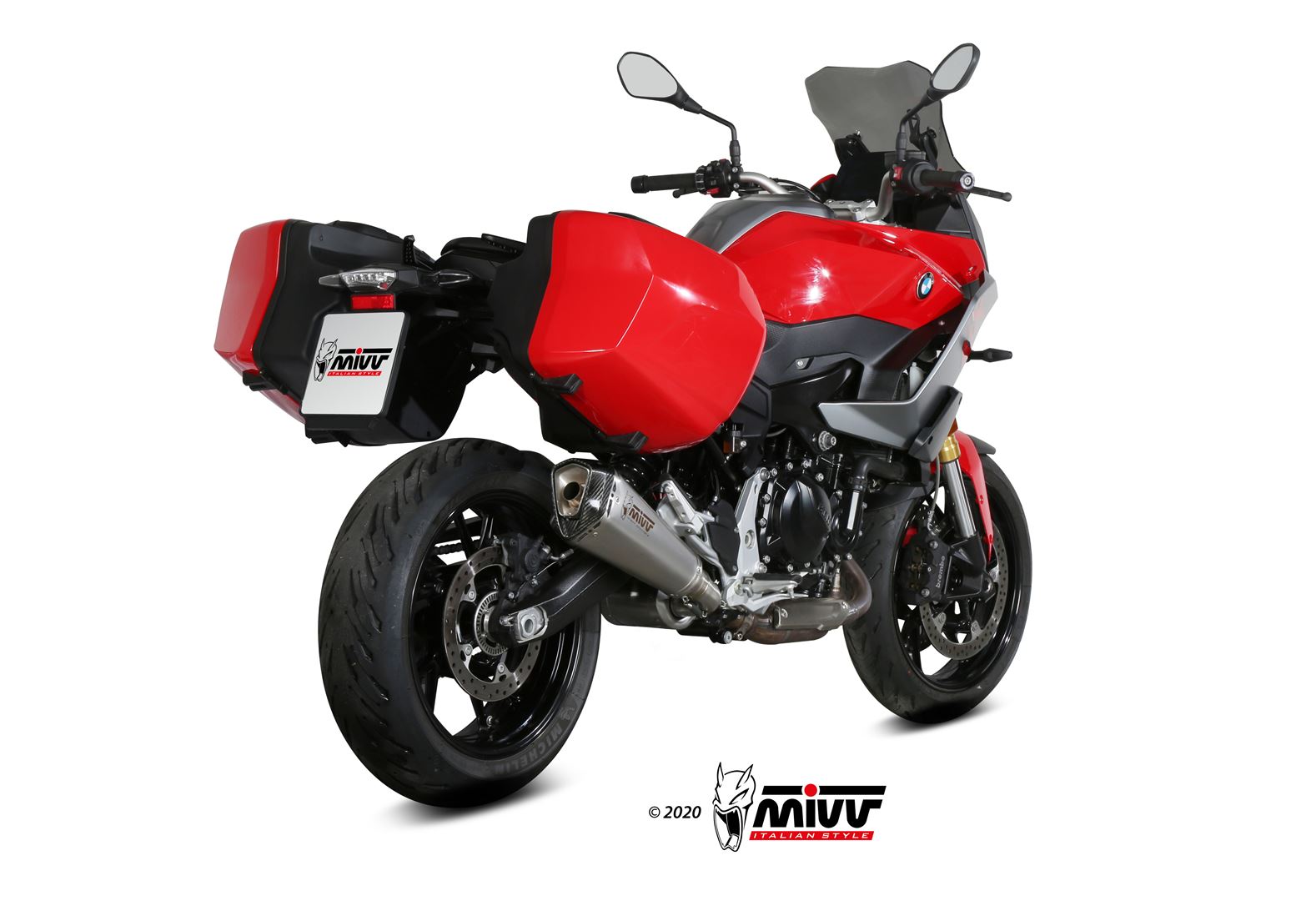 Mivv Endschalldämpfer Edelstahl Delta-Race BMW F 900 XR 2020