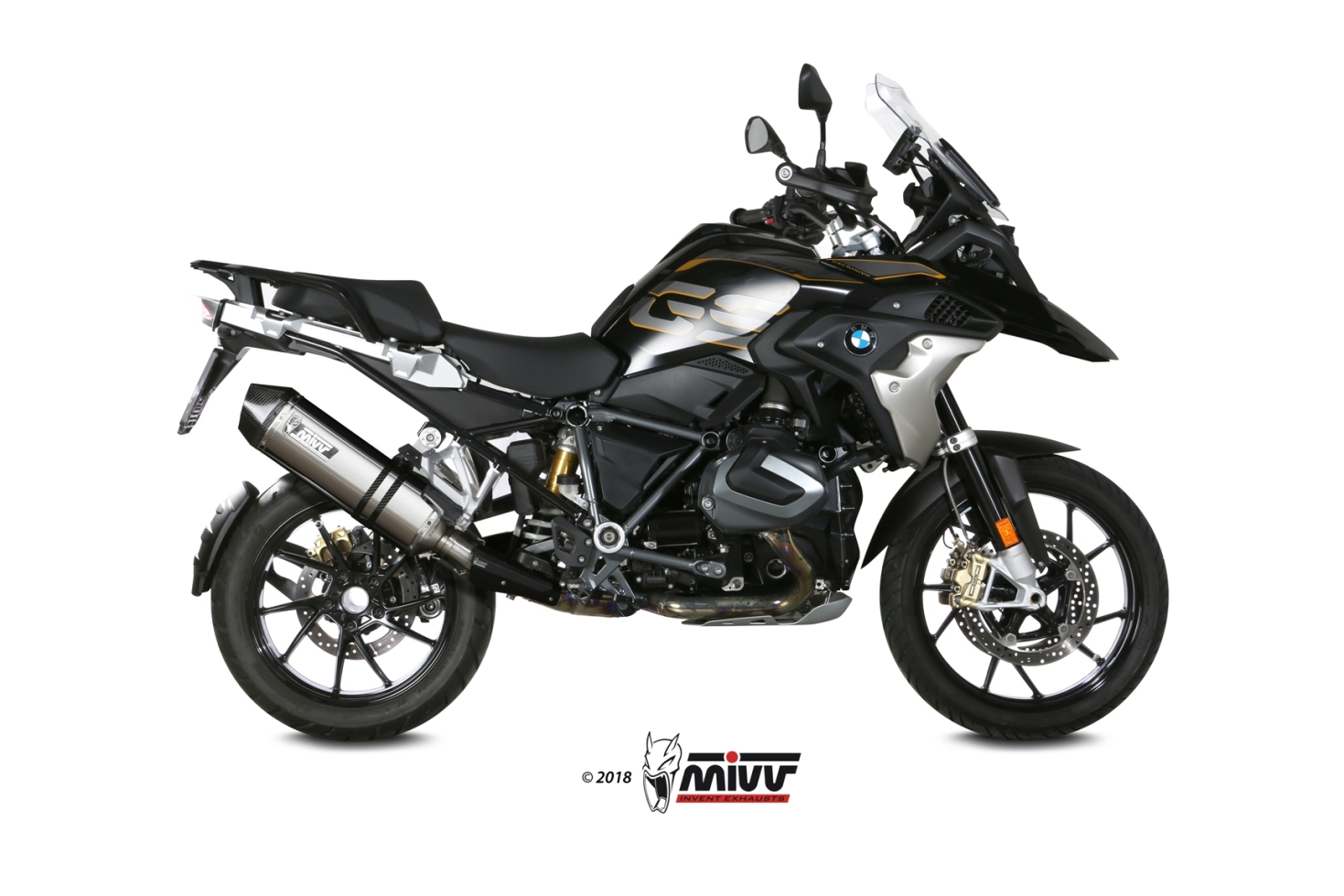 MIVV Speed Edge Edelstahl BMW R 1250 GS 19-23