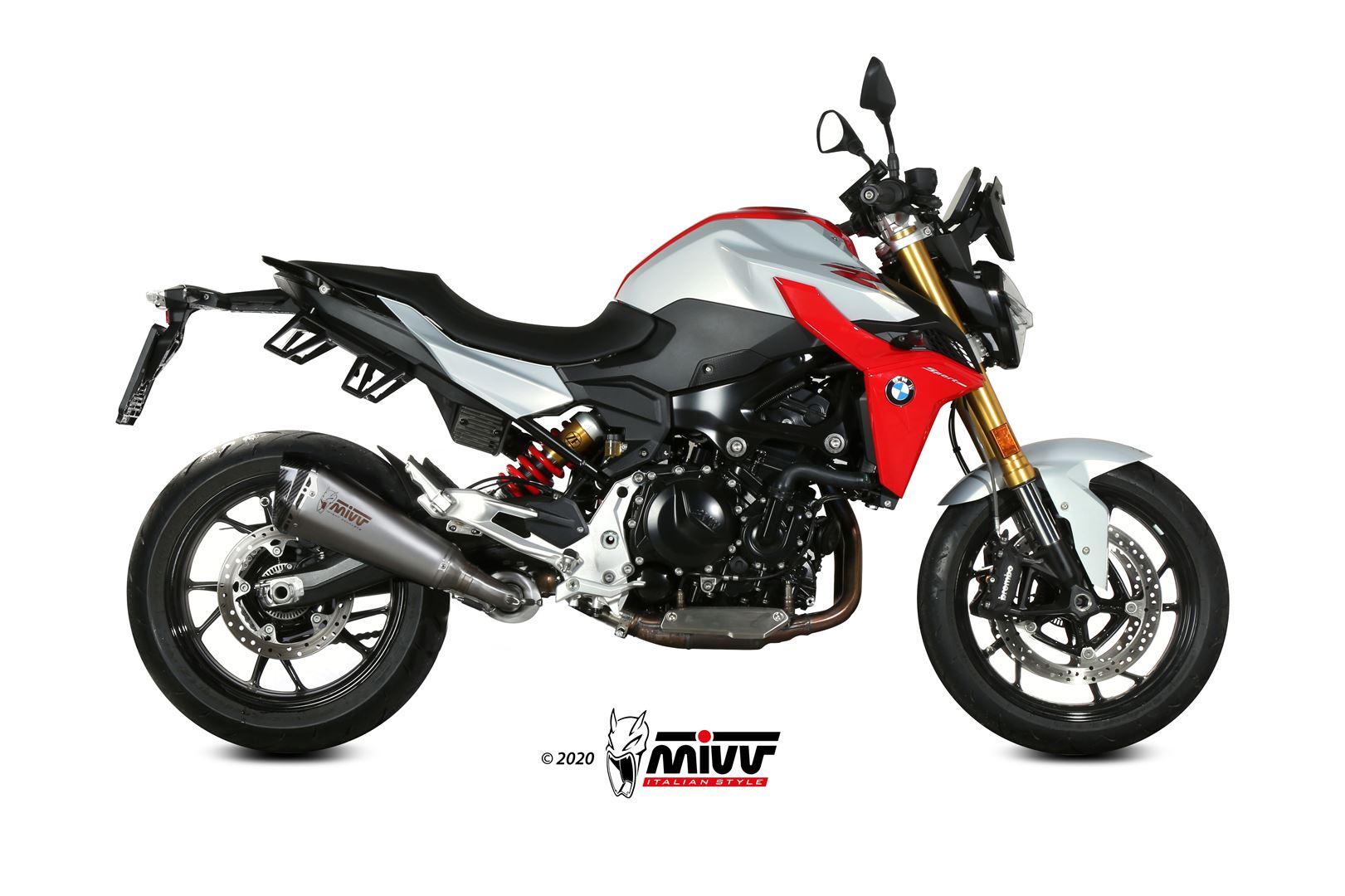 MIVV Delta Race Edelstahl BMW F 900 R 20-26