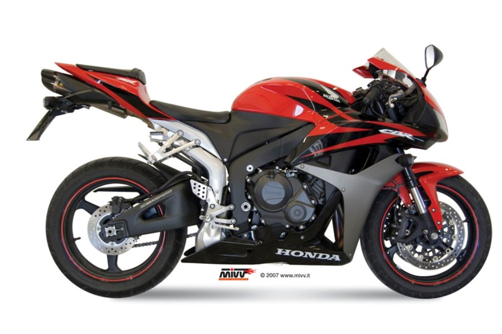 MIVV Suono Edelstahl Honda CBR 600 RR 07-16